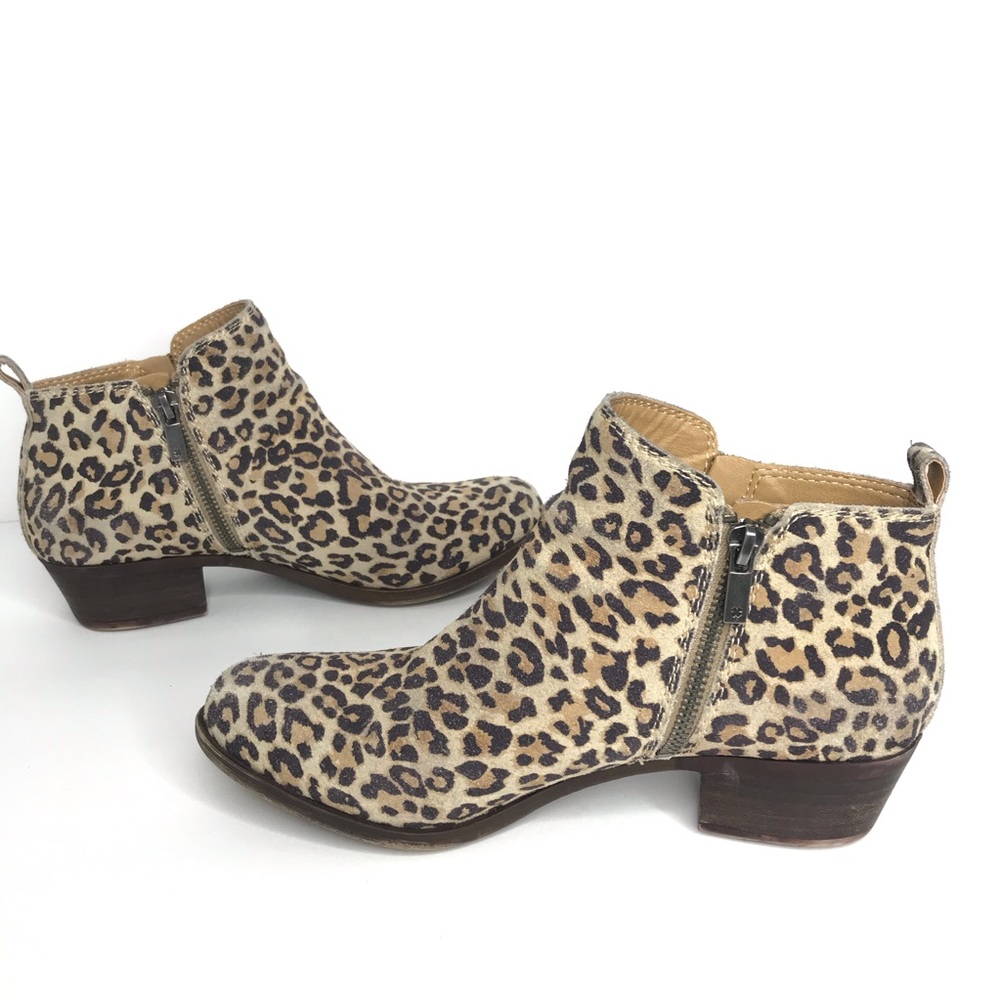 Lucky Brand LK-BASEL Eyelash Leopard Print Bootie